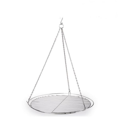 Grillrost rund mit Kette
